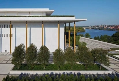 O John F. Kennedy Memorial Center for the Performing Arts fica em Washington, D.C -  (crédito: Reprodução/Kennedy Center) -O John F. Kennedy Memorial Center for the Performing Arts fica em Washington, D.C -  (crédito: Reprodução/Kennedy Center)