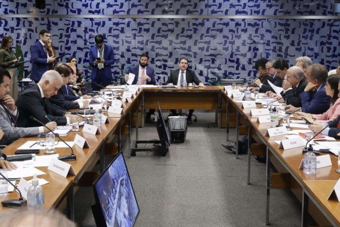 Reunião do Colégio de Líderes na terça-feira (7/7) - (crédito: Marina Ramos/Camara dos Deputados) Reunião do Colégio de Líderes na terça-feira (7/7) - (crédito: Marina Ramos/Camara dos Deputados)