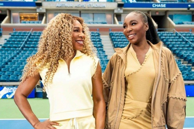 Serena Williams (&agrave; esquerda) tornou-e vegetariana para apoiar a irm&atilde;, V&ecirc;nus (&agrave; direita), que possui um doen&ccedil;a autoimune