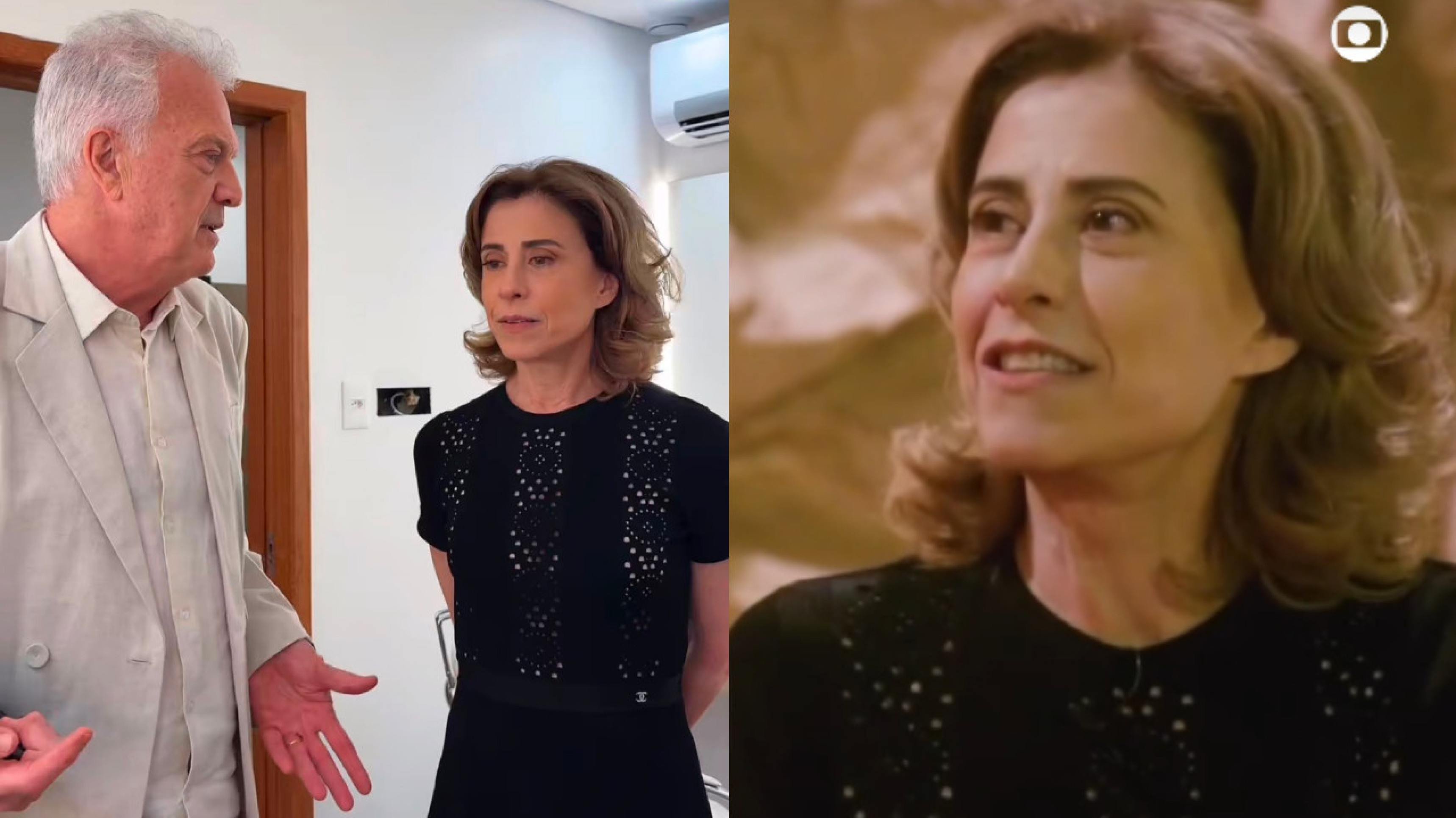 Fernanda Torres diz que comeu o 'pão que o diabo amassou' em casamento com Pedro Bial