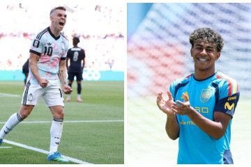 Leandro Trossard e Lamine Yamal são algumas das estrelas do confronto - (crédito: Carl Recine/Getty Images North America/Getty Images via AFP e Florencia Tan Jun/Getty Images North America/Getty Images via AFP) Leandro Trossard e Lamine Yamal são algumas das estrelas do confronto - (crédito: Carl Recine/Getty Images North America/Getty Images via AFP e Florencia Tan Jun/Getty Images North America/Getty Images via AFP)