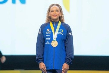 Rebeca Andrade, campeã olímpica de ginástica - (crédito: Divulgação) Rebeca Andrade, campeã olímpica de ginástica - (crédito: Divulgação)