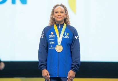 Rebeca Andrade, campeã olímpica de ginástica  -  (crédito: Divulgação) -Rebeca Andrade, campeã olímpica de ginástica  -  (crédito: Divulgação)
