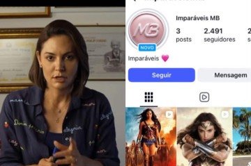P&aacute;gina no Instagram tem as iniciais de Michelle e v&iacute;deos da Mulher Maravilha contra 'metralhadora de mentiras' -  (crédito: Reprodu&ccedil;&atilde;o)