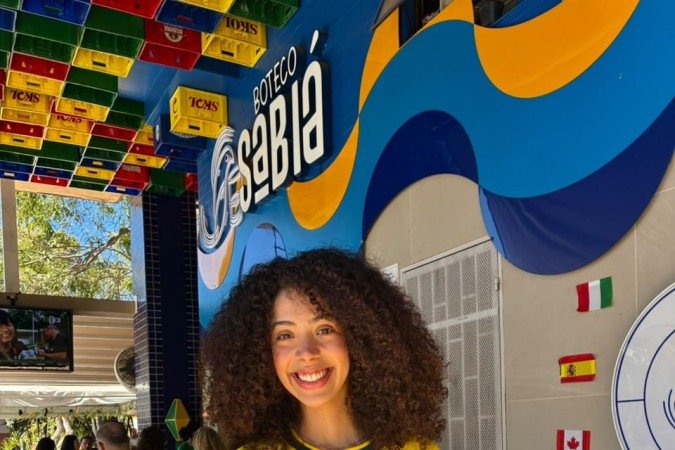 Ana Clara Neves acompanhou a maior parte dos jogos da Copa do Mundo 