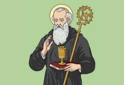O Dia de São Bento  busca homenagear este santo que é uma das mais importantes figuras da Igreja Católica (Imagem: Vector | Shutterstock) -  (crédito: EdiCase) -O Dia de São Bento  busca homenagear este santo que é uma das mais importantes figuras da Igreja Católica (Imagem: Vector | Shutterstock) -  (crédito: EdiCase)