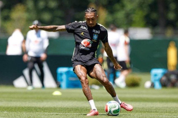 Raphinha chegou ao Barcelona em julho de 2022, após se destacar pelo Leeds United (ING) - (crédito: Rafael Ribeiro/CBF) Raphinha chegou ao Barcelona em julho de 2022, após se destacar pelo Leeds United (ING) - (crédito: Rafael Ribeiro/CBF)