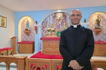 Católicos da Capela Santo Atanásio ignoraram o alerta da Arquidioce - (crédito: Carlos Silva/CB/D.A.Press) Católicos da Capela Santo Atanásio ignoraram o alerta da Arquidioce - (crédito: Carlos Silva/CB/D.A.Press)