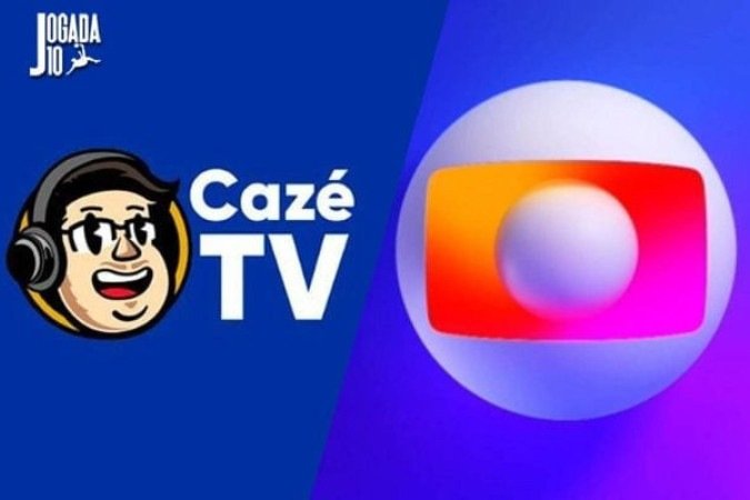 CazéTV e Globo lutam pela audiência na Copa do Mundo 2026 -  (crédito: Arte: Jogada10)
