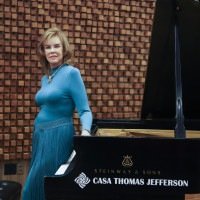 A pianista Virginia Hogan criou o projeto que incorpora várias linguagens -  (crédito: Marizan Fontinele )