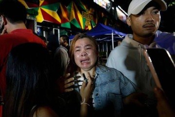 Titi Liewcha disse que ficou chocado com a dimensão do incêndio - (crédito: BBC/Panisa Aemocha) Titi Liewcha disse que ficou chocado com a dimensão do incêndio - (crédito: BBC/Panisa Aemocha)
