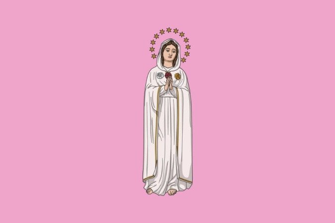 Nossa Senhora da Rosa Mística é um dos títulos dados à Virgem Maria (Imagem: Luis Fraga | Shutterstock) - (crédito: EdiCase) Nossa Senhora da Rosa Mística é um dos títulos dados à Virgem Maria (Imagem: Luis Fraga | Shutterstock) - (crédito: EdiCase)