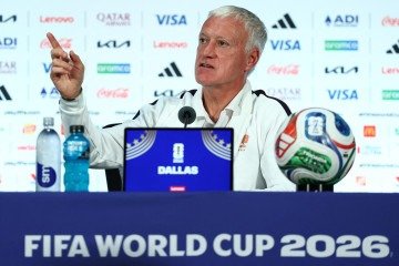 Didier Deschamps é o técnico da Seleção Francesa desde 2012. Com mais de uma década no cargo, ele comandou a equipe nos Mundiais de 2014, 2018 (onde conquistou o título), 2022 e na atual Copa do Mundo de 2026. -  (crédito:  AFP)