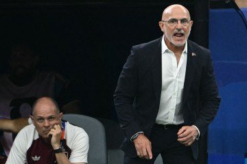 Na véspera da partida, Luis de La Fuente disse que o segredo para eliminar a França era a imposição do estilo - (crédito: AFP) Na véspera da partida, Luis de La Fuente disse que o segredo para eliminar a França era a imposição do estilo - (crédito: AFP)