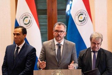 'Demos um primeiro passo para que possamos ter mais cidades conectadas na América do Sul', afirmou o ministro de Portos e Aeroportos, Tomé Franca - (crédito: Divulgação/Ministério de Portos e Aeroportos) 'Demos um primeiro passo para que possamos ter mais cidades conectadas na América do Sul', afirmou o ministro de Portos e Aeroportos, Tomé Franca - (crédito: Divulgação/Ministério de Portos e Aeroportos)