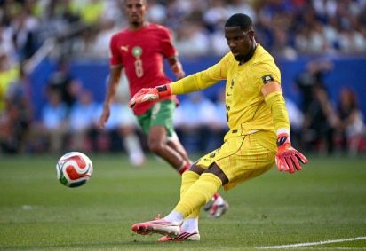 Goleiro francês Mike Maignan nasceu em Caiena, na Guiana Francesa  -  (crédito:  AFP)