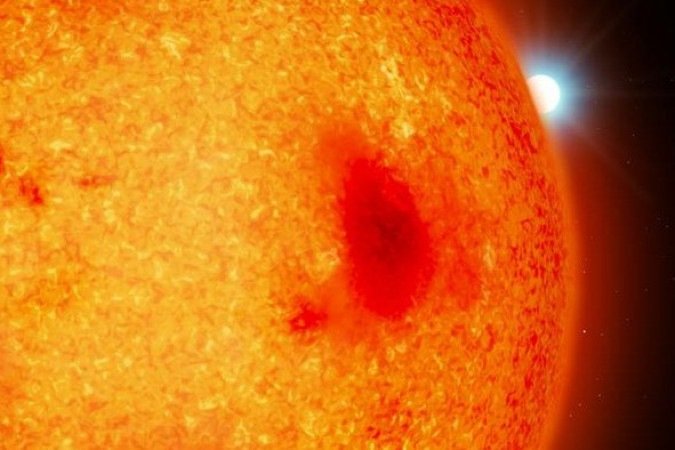 Estrelas como estas, uma anã vermelha e uma anã branca, formam os sistemas binários recentemente descobertos por cientistas - (crédito: Mark A. Garlick/University of Warwick
) Estrelas como estas, uma anã vermelha e uma anã branca, formam os sistemas binários recentemente descobertos por cientistas - (crédito: Mark A. Garlick/University of Warwick
)
