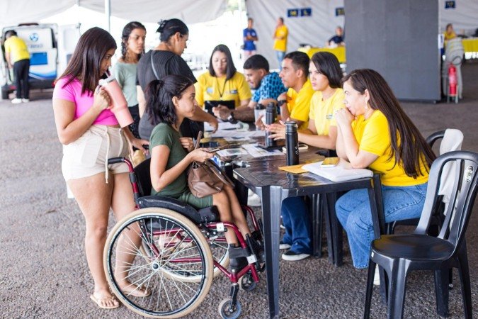 Carreta da Inclusão chega a Ceilândia - (crédito: Agência Brasília) Carreta da Inclusão chega a Ceilândia - (crédito: Agência Brasília)