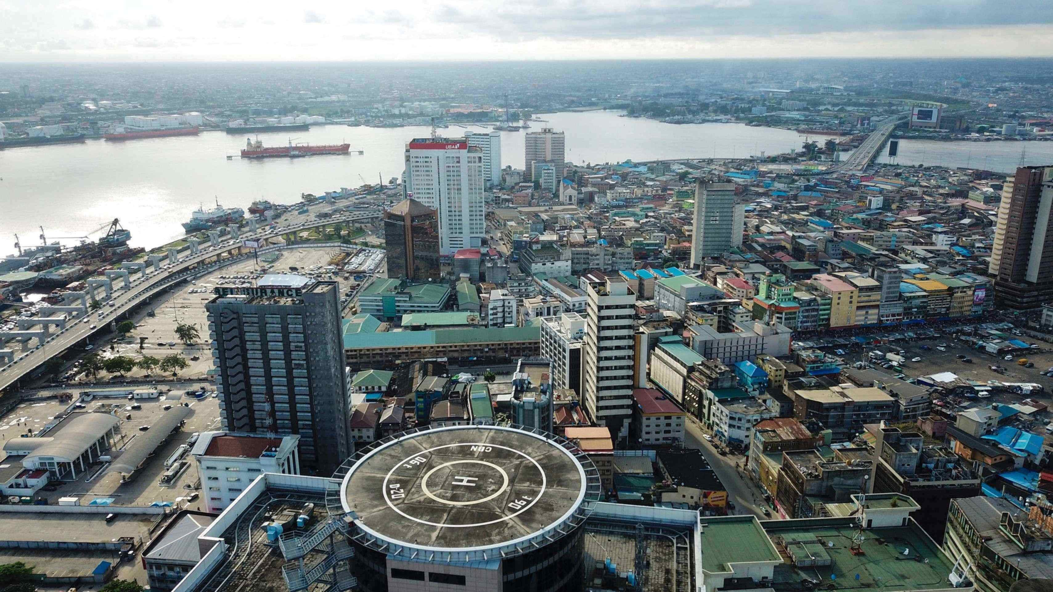 Lagos, na Nig&eacute;ria