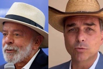 Presidente sobe de 39% para 40% no primeiro turno; senador registra leve queda e aparece com 28% das intenções de voto. -  (crédito: Paulo Pinto/Agência Brasil/Instagram/Reprodução)