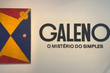 A exposição: Galeno, o mistério do simples está em cartaz na Caixa Cultural até 4 de outubro de 2026 -  (crédito: Nathallie Lopes/CB D.A Press)