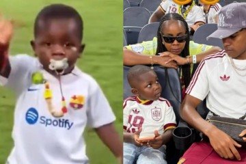Irmão de Lamine Yamal viraliza na web e vira a sensação da Copa do Mundo - (crédito: Reprodução/Instagram) Irmão de Lamine Yamal viraliza na web e vira a sensação da Copa do Mundo - (crédito: Reprodução/Instagram)