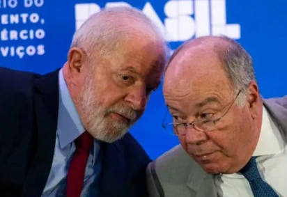 Lula e Mauro Vieira -  (crédito: Marcelo Carmargo/Agência Brasil)