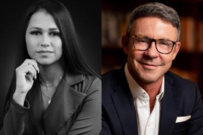 Ludmilla Fabricio, advogada no escritório Daniel Gerber Advocacia Corporativa e Daniel Gerber, sócio-fundador do Daniel Gerber Advocacia Corporativa