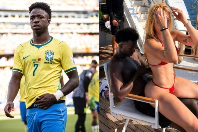 Vini Jr. é detonado em jornal internacional por curtição com Virginia após derrota - (crédito: Reprodução/Instagram) Vini Jr. é detonado em jornal internacional por curtição com Virginia após derrota - (crédito: Reprodução/Instagram)
