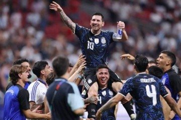 Maior artilheiro das Copas pode bater mais marcas de conquistar o título no domingo -  (crédito: Foto: Divulgação/AFA)