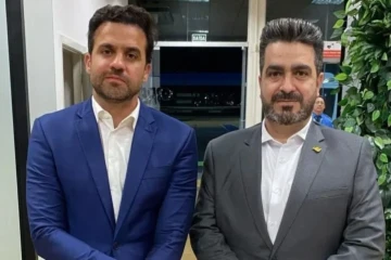 PRTB investia em Pablo Marçal (à esquerda) para a Presidência, até sua inelegibilidade -  (crédito: Reprodução/Instagram @prtboficial28)