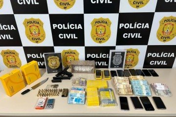 De acordo com as investigações, o casal responsável pela distribuidora exercia papel de liderança na organização criminosa -  (crédito: Material cedido ao Correio )