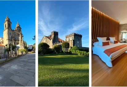 Um convento, um palácio, um castelo, ou uma casa paroquial. Qual a sua hospedagem preferida? -  (crédito: Uai Turismo) -Um convento, um palácio, um castelo, ou uma casa paroquial. Qual a sua hospedagem preferida? -  (crédito: Uai Turismo)