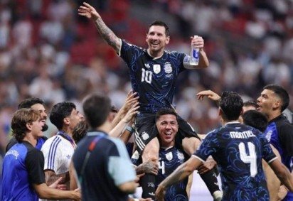 Maior artilheiro das Copas pode bater mais marcas de conquistar o título no domingo -  (crédito: Foto: Divulgação/AFA)