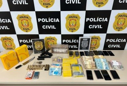 De acordo com as investigações, o casal responsável pela distribuidora exercia papel de liderança na organização criminosa -  (crédito: Material cedido ao Correio )