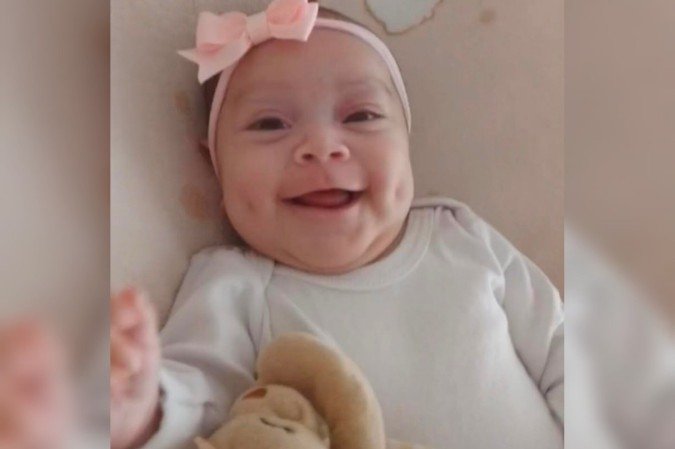 Maria Vitoria, de 5 meses, morreu durante a transferência para o Hospital da Criança - (crédito: Arquivo pessoal) Maria Vitoria, de 5 meses, morreu durante a transferência para o Hospital da Criança - (crédito: Arquivo pessoal)