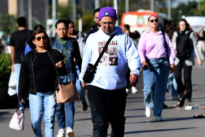 Distrito Federal terá mais um dia de frio, especialmente pela noite - (crédito: Marcelo Ferreira/CB/D.A Press) Distrito Federal terá mais um dia de frio, especialmente pela noite - (crédito: Marcelo Ferreira/CB/D.A Press)