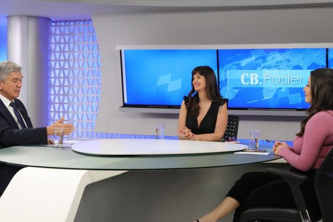 Avanços tecnológicos e uso de IA foram os assuntos da entrevista - (crédito: Davi Pereira/CB/D.A Press) Avanços tecnológicos e uso de IA foram os assuntos da entrevista - (crédito: Davi Pereira/CB/D.A Press)