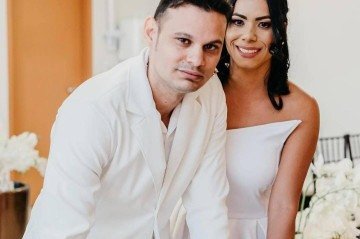 O casal Leonardo de Oliveira Campos, 42, e Rayane Lins Farias Campos, 38 - (crédito: Reprodução/Redes Sociais) O casal Leonardo de Oliveira Campos, 42, e Rayane Lins Farias Campos, 38 - (crédito: Reprodução/Redes Sociais)