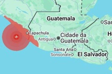 Terremoto atingiu o sul do México - (crédito: Reprodução/Google) Terremoto atingiu o sul do México - (crédito: Reprodução/Google)