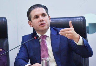 Motta enfatizou que as tarifas impostas pelos EUA não têm sustentação -  (crédito: Josemar Gonçalves / Câmara dos Deputados) -Motta enfatizou que as tarifas impostas pelos EUA não têm sustentação -  (crédito: Josemar Gonçalves / Câmara dos Deputados)
