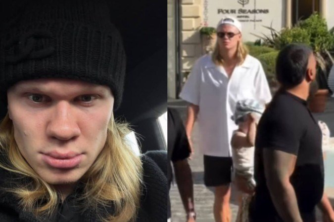 Vaza primeiras imagens do filho de Erling Haaland; veja vídeo - (crédito: Instagram) Vaza primeiras imagens do filho de Erling Haaland; veja vídeo - (crédito: Instagram)