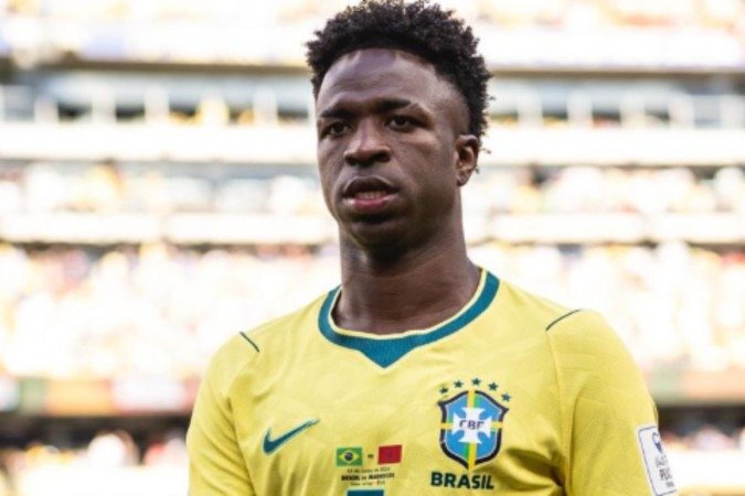 Volume em short de Vini Jr. chama atenção nas redes - (crédito: Reprodução/Instagram) Volume em short de Vini Jr. chama atenção nas redes - (crédito: Reprodução/Instagram)