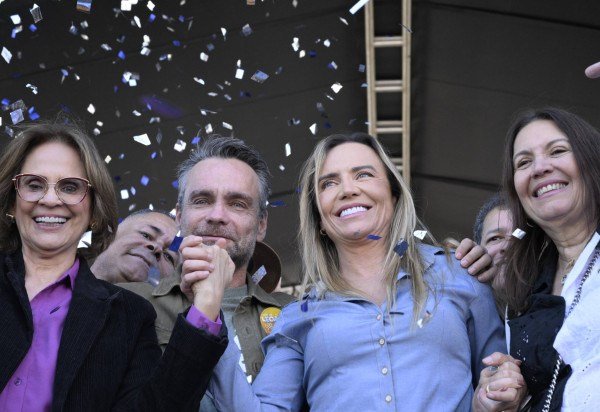 Celina Leão tem apoio de Damares Alves e Bia Kicis em evento de pré-candidatura
 -  (crédito: Carlos Vieira/CB/DA Press)