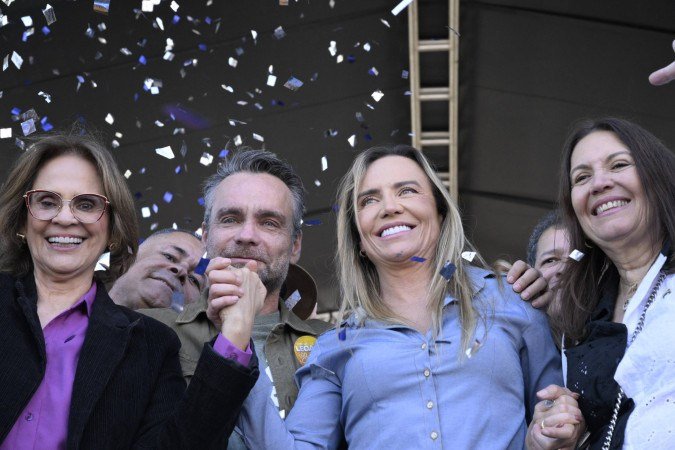 Apoio ao nome de Michelle Bolsonaro ocorreu durante evento de pré-candidatura de Celina Leão ao Governo do Distrito Federal - (crédito: Carlos Vieira/CB/DA Press) Apoio ao nome de Michelle Bolsonaro ocorreu durante evento de pré-candidatura de Celina Leão ao Governo do Distrito Federal - (crédito: Carlos Vieira/CB/DA Press)