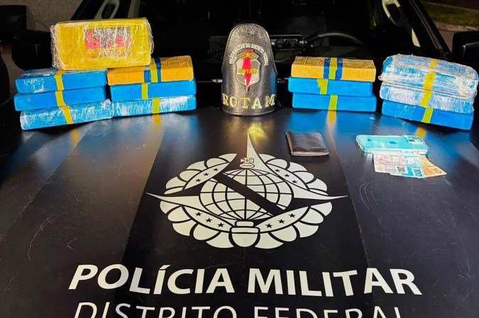 Rotam encontra estoque de cocaína do Comando Vermelho e prende dois