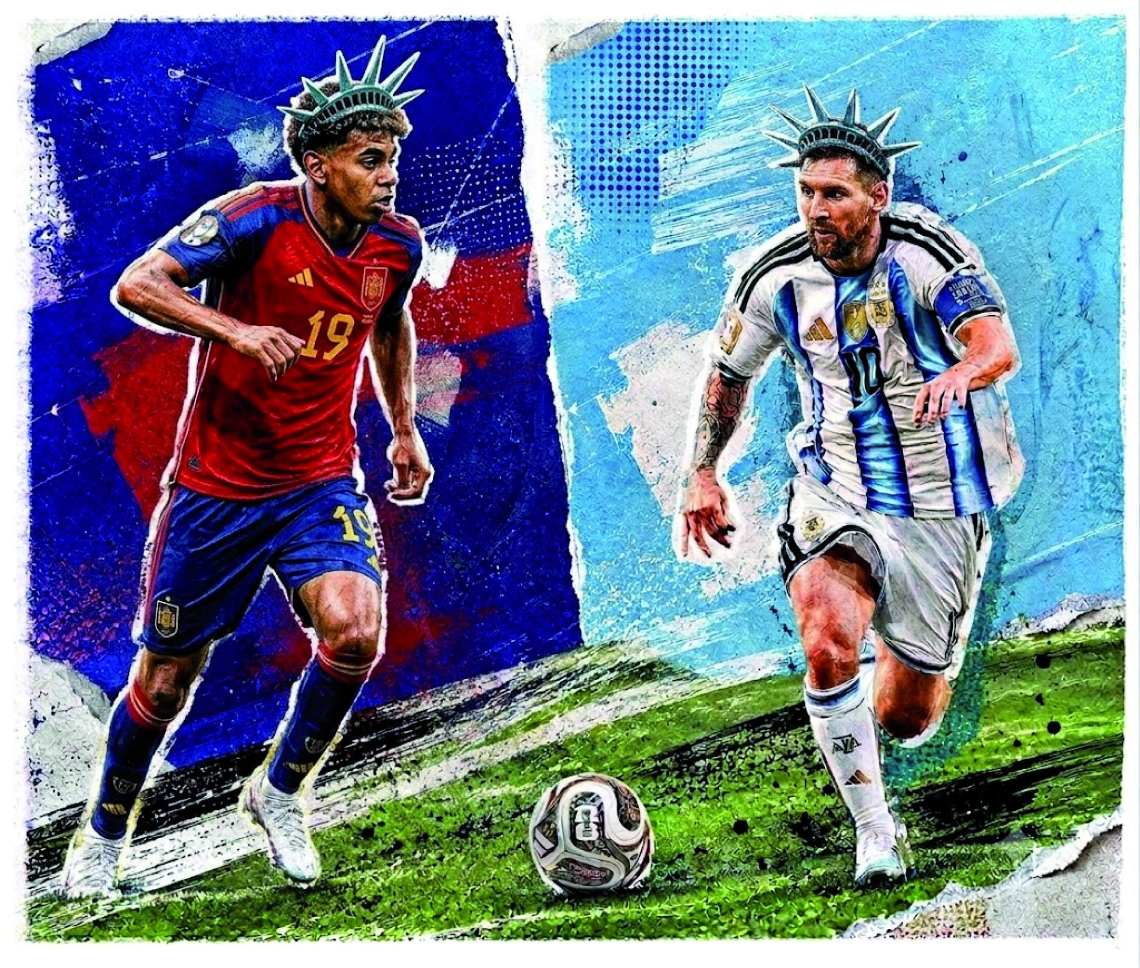  Entre padrinho Messi e afilhado Yamal, a última sessão da Copa 2026 