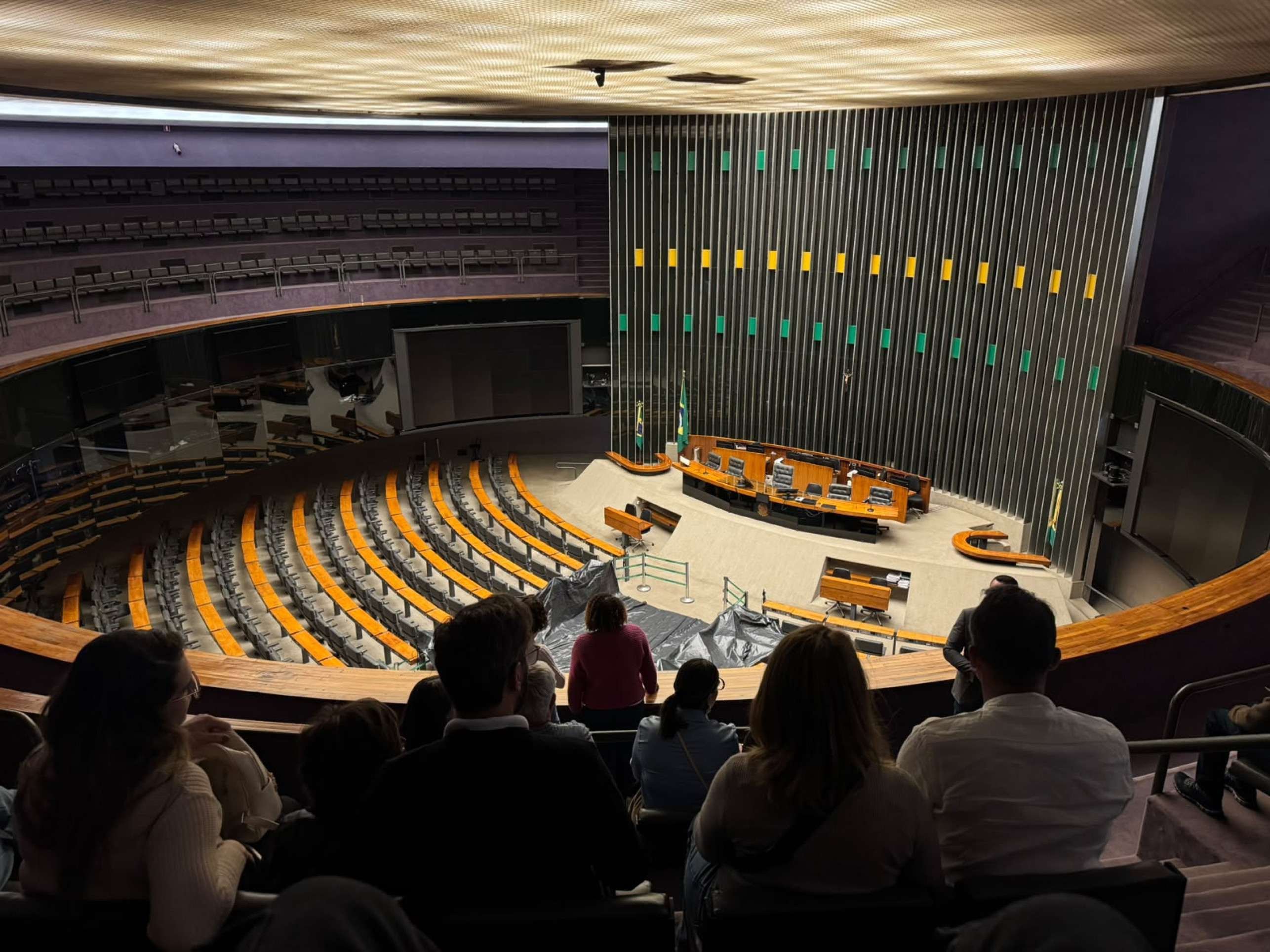 O tour feito no Congresso Nacional &eacute; uma forma de celebrar a hist&oacute;ria