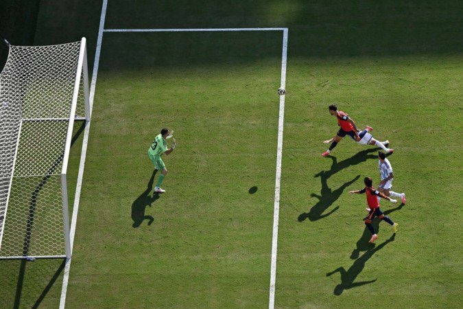 Jogo entre Argentina e Espanha - (crédito: Jewel SAMAD / AFP) Jogo entre Argentina e Espanha - (crédito: Jewel SAMAD / AFP)