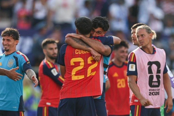 Espanha vence a Argentina - (crédito: PATRICIA DE MELO MOREIRA / AFP)